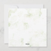 シンプルなホリデーカード シーズンカード (裏面)