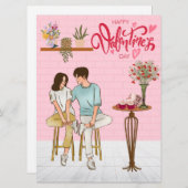 シンプルなホリデーカード シーズンカード (正面/裏面)