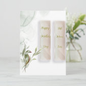 シンプルなホリデーカード シーズンカード (スタンド正面)