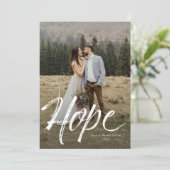 シンプルなホリデー写真カード シーズンカード (スタンド正面)