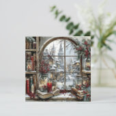 シンプルなホリデー/冬のカード シーズンカード (スタンド正面)