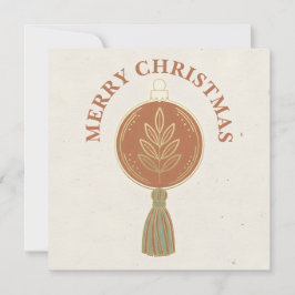 シンプルなボヘミアン風のオーナメント クリスマス