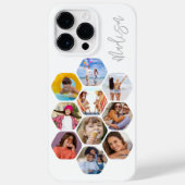 シンプルなマルチフォトコラージュ オーダーメイド Case-Mate iPhoneケース (裏面)