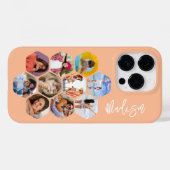 シンプルなマルチフォトコラージュ オーダーメイド Case-Mate iPhoneケース (裏面 (横))