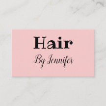 シンプルなミニマリストのカスタムロゴ 白 ヘアスタイリスト