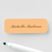 シンプルなミニマルモダン主義 名札 (インサイチュ)