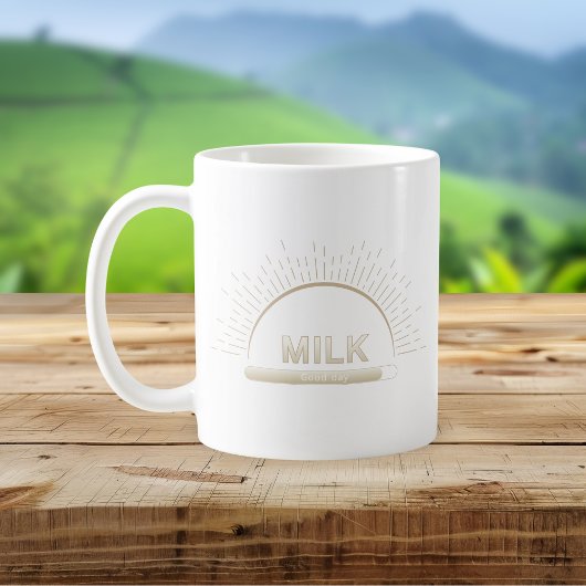 シンプルなミルクマグ コーヒーマグカップ