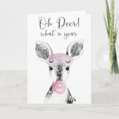 シンプルなモノクロのスカンジナビア風 オーディアの引用写真 シーズンカード (正面)