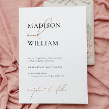 シンプルなモノクロの結婚式 現代のミニマリスト