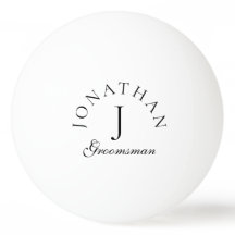 シンプルなモノグラム おしゃれな groom 最小限のスタイル