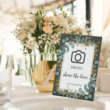 シンプルなユーカリグリーンウェディング