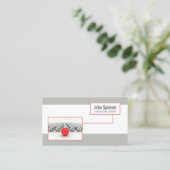 シンプルなリーダーシップの学校の名刺 名刺 (スタンド正面)