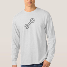 シンプルなレンチアイコンワイシャツ Tシャツ