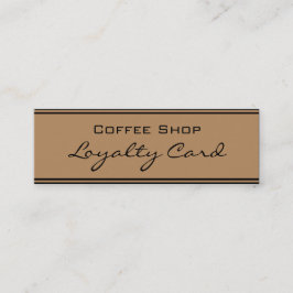 シンプルなロイヤリティの金ゴールドの黒のパンチカード ロイヤリティカード