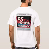 シンプルなロゴのTシャツ Tシャツ (裏面)