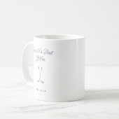 シンプルな世界一のゴルファー コーヒーマグカップ (正面左)