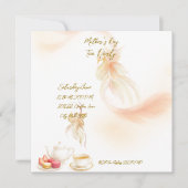 シンプルな休日の招待状 招待状 (正面)