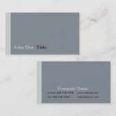 シンプルな側面のストライブ柄の名刺 名刺 (正面/裏面)