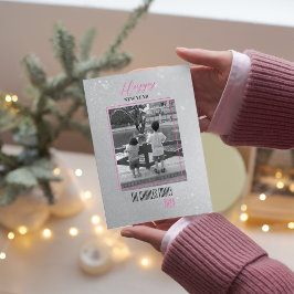 シンプルな優雅さ 新年の写真 シーズンカード