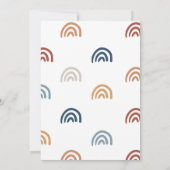 シンプルな共同誕生日招待状 | フォト | 双子 招待状 (裏面)