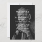 シンプルな写真で紐解く ライフセレブレーション 招待状 (正面)