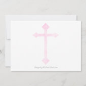 シンプルな写真の最初聖餐はノート感謝していしています ノートカード (裏面)