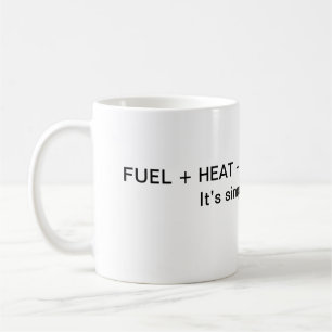 シンプルな化学 コーヒーマグカップ
