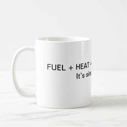 シンプルな化学 コーヒーマグカップ (左)