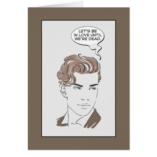 シンプルな千年のロマンス#1記念日カード (正面)