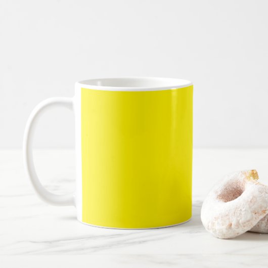シンプルな単色のマグカップ コーヒーマグカップ (ドーナツ)