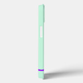 シンプルな単色 名前 テキスト モノグラム Case-Mate iPhoneケース (裏面 / 右)
