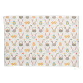 シンプルな卵およびバニーのイースター|枕カバー 枕カバー (正面左)