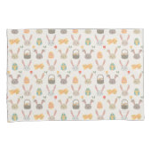 シンプルな卵およびバニーのイースター|枕カバー 枕カバー (正面右)