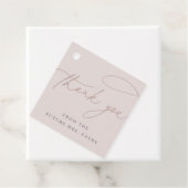 シンプルな台本 | 洗練された、あなただけへの感謝 フェイバータグ (インサイチュ)