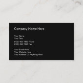 シンプルな名刺の倍は味方しました 名刺 (裏面)