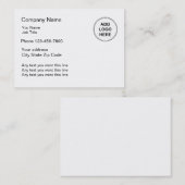 シンプルな名刺の大判カメラ 名刺 (正面/裏面)