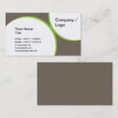 シンプルな名刺を鳴らします 名刺 (正面/裏面)