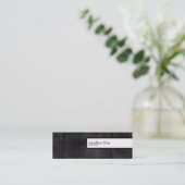 シンプルな名刺 スキニー名刺 (スタンド正面)