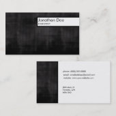 シンプルな名刺 名刺 (正面/裏面)