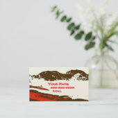 シンプルな名刺 名刺 (スタンド正面)