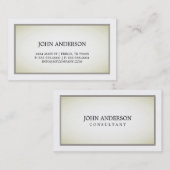 シンプルな名刺 名刺 (正面/裏面)