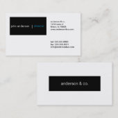 シンプルな名刺 名刺 (正面/裏面)