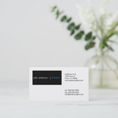 シンプルな名刺 名刺 (スタンド正面)