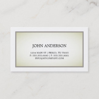 シンプルな名刺 名刺