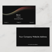 シンプルな名刺 名刺 (正面/裏面)