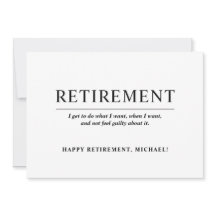 シンプルな名言 ブラック＆ホワイト 退職パーティー