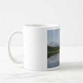 シンプルな喜びのマグ壮大なTetons コーヒーマグカップ (左)