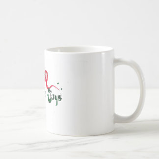 シンプルな喜びのマグ コーヒーマグカップ