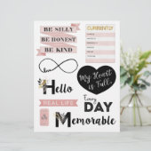 シンプルな喜び ワードアートセット02 (スタンド正面)