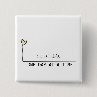 シンプルな回復 缶バッジ